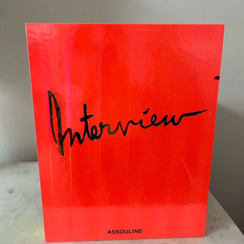 Assouline Andy Warhol “Interview” Book